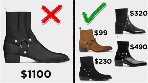 ysl combat boot alternative|4 Boots that BEAT the Saint Laurent Wyatt .